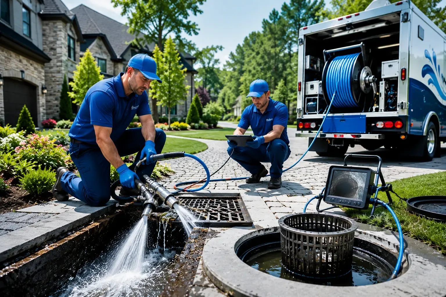 Local outdoor drain cleaning professionals in New Douglas, IL